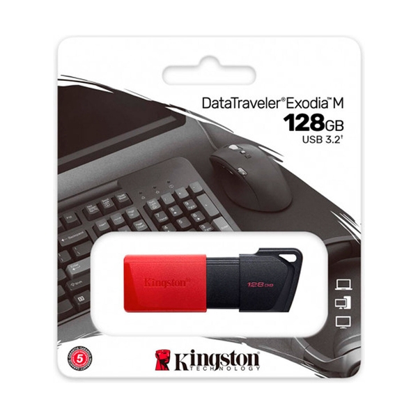 USB-накопитель Kingston DTXM/128GB 128GB Красный - фото 3