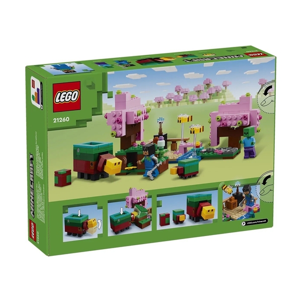 Конструктор Lego 21260 Minecraft Сад цветущей вишни - фото 3