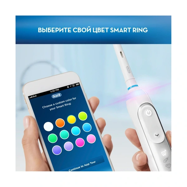 Электрическая зубная щетка Oral-B Genius D701 (80329154) - фото 6