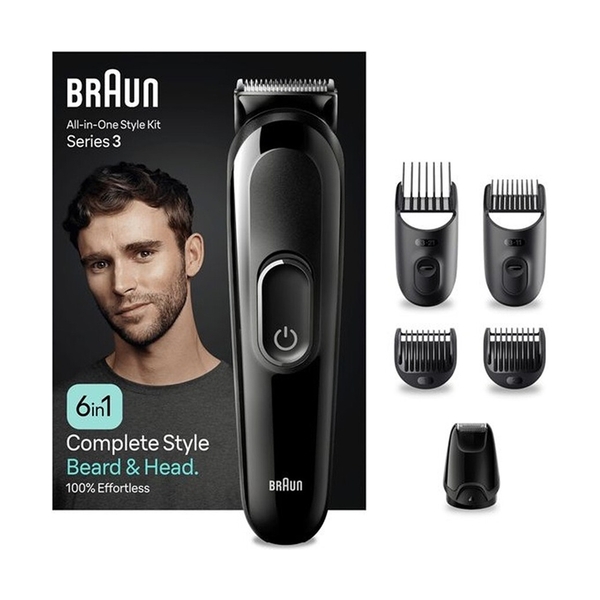 Машинка для стрижки и триммер Braun MGK3410 BLK - фото 2