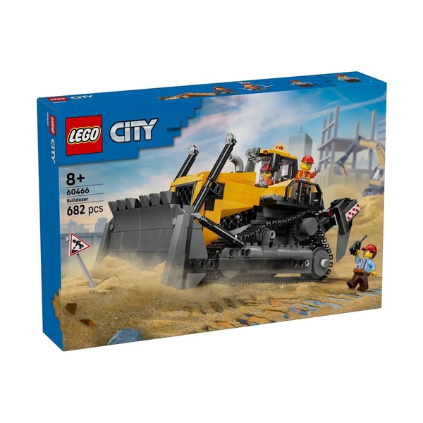 Конструктор Lego 60466 Город Желтый бульдозер - фото 9