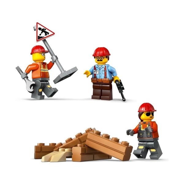 Конструктор Lego 60466 Город Желтый бульдозер - фото 2