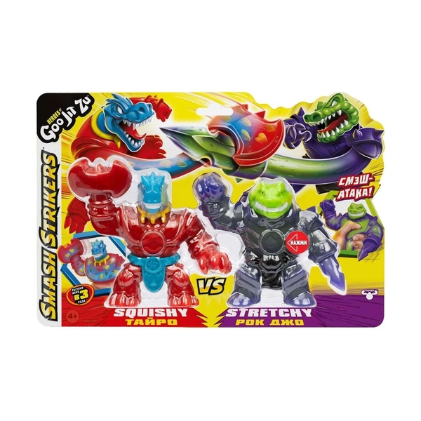 Goo Jit Zu 42842 Игр наб Рок Джо VS Тайро Смэш Страйкерс - фото