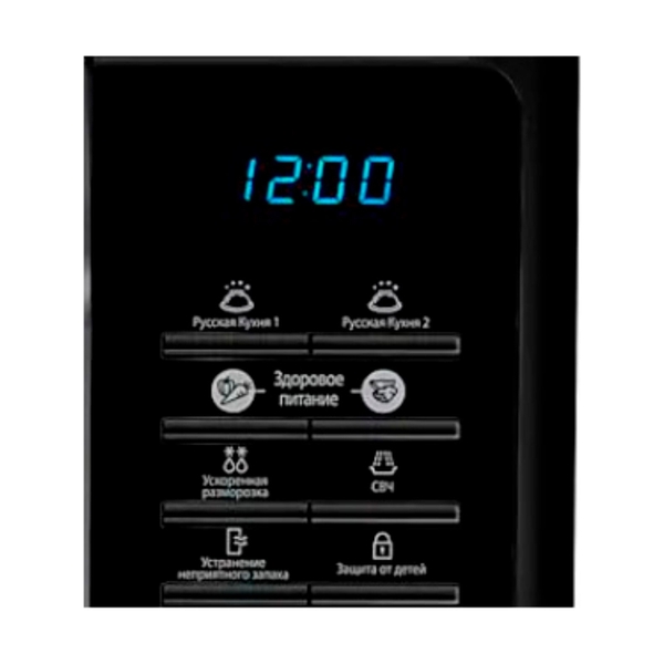 Микроволновая печь Samsung соло Muse 3 MS23F302TAK/BW - фото 7