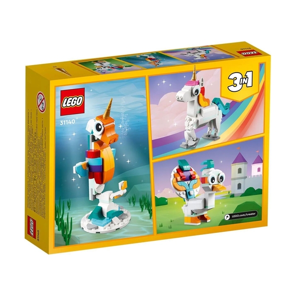 Конструктор Lego 31140 Криэйтор Волшебный единорог - фото 14