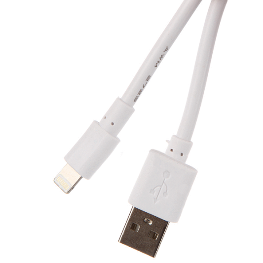 Continent DCI-2150WT box2, Кабель USB A - Apple Lighting, белый - фото