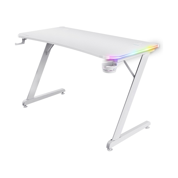 Стол Trust GXT 709W Luminus RGB Desk, White (25328) - фото 2