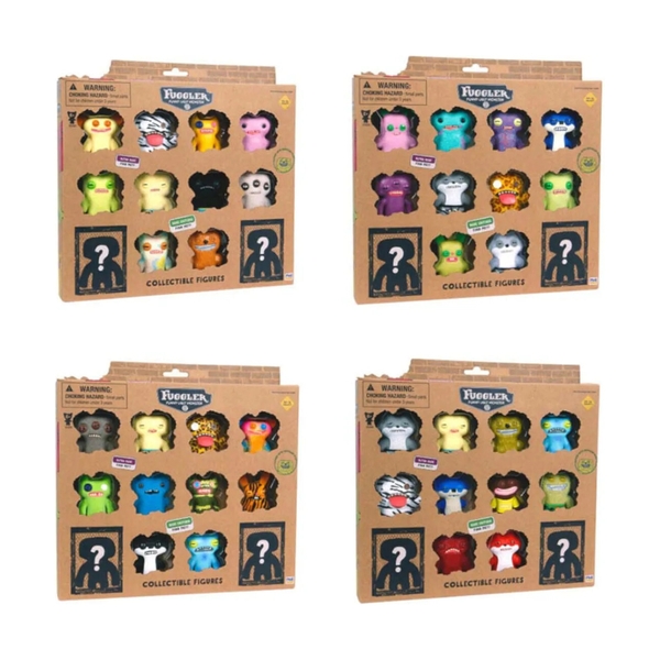 FUGGLER FG2080 Комплект фигурок, 12 шт, 6 см Интерактивная игрушка. - фото
