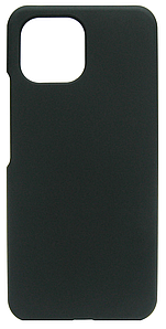 Чёрный силиконовый чехол для Xiaomi Mi 11/A-Case - фото