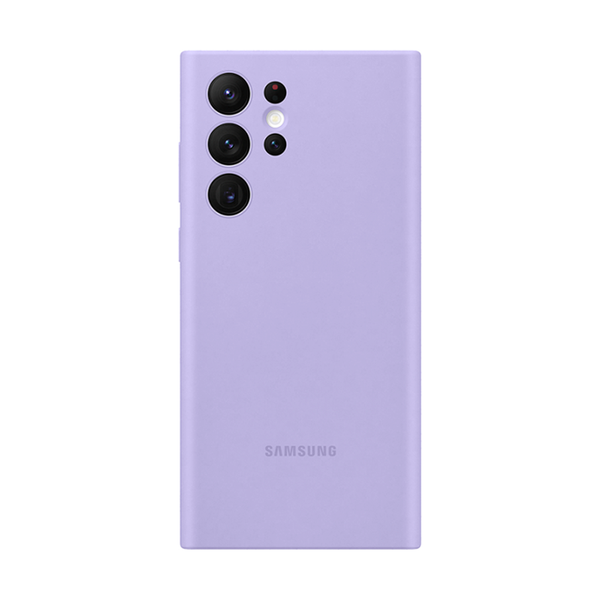Чехол EF-PS908TVEGRU Galaxy S22+ (Silicone Cover) lavender - фото