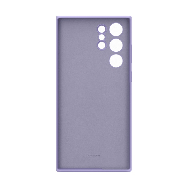Чехол EF-PS908TVEGRU Galaxy S22+ (Silicone Cover) lavender - фото 6