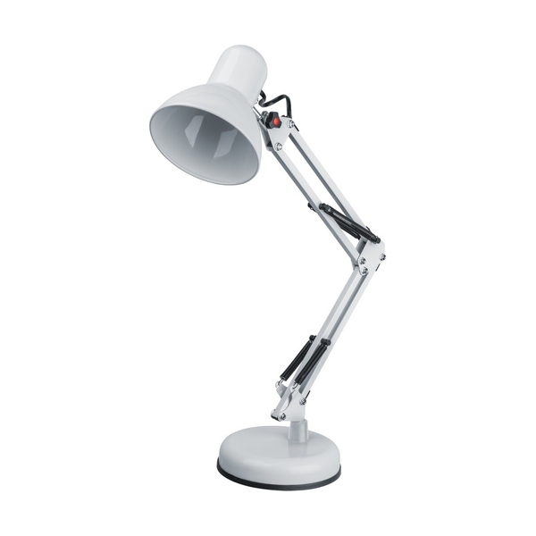 Светильник Navigator 61 643 NDF-D023-60W-WH-E27 на основании, белый - фото