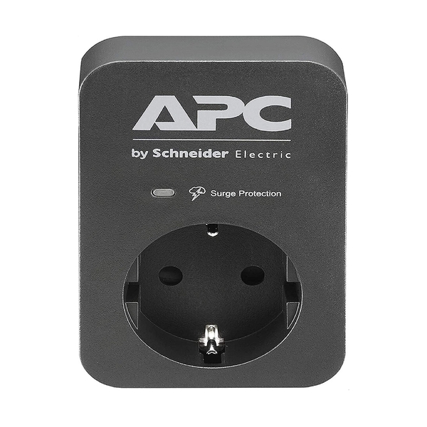 Сетевой фильтр APC PME1WB-GR, 1 розетка, Black - фото 2