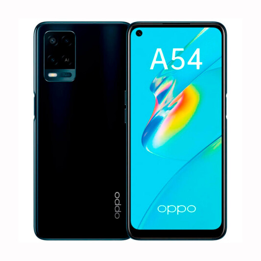 Смартфон OPPO A54 128GB Crystal Black - фото