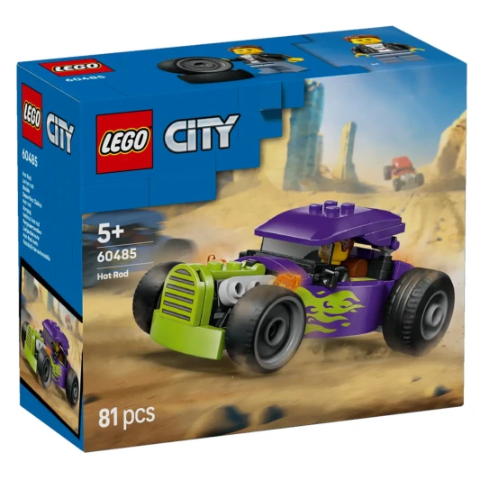 Конструктор Lego 60485 Город Гоночный автомобиль - фото 3