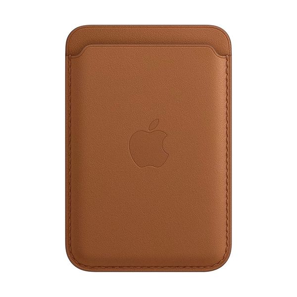 iPhone Leather Wallet with MagSafe - Saddle Brown - фото