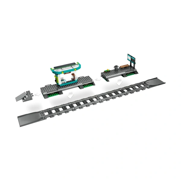 Конструктор Lego Город Трамвай и станция в центре города 60423 - фото 4