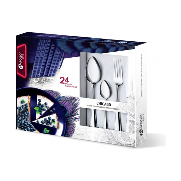 Набор столовых приборов Apollo CHI-24 - фото 2