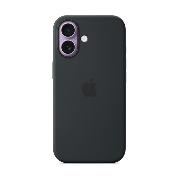 Чехол iPhone 17 Silicone Case with MagSafe - Black (MGF14ZM/A) - фото 2