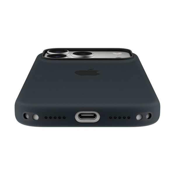 Чехол iPhone 17 Pro Silicone Case with MagSafe – Black (MGFK4ZM/A) - фото 4