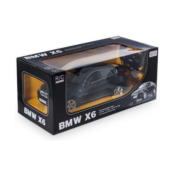 Радиоуправляемая машина Rastar BMW X6 31400B, Black - фото 3