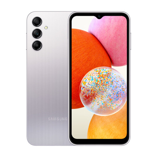 Смартфон Samsung Galaxy A14 64GB Silver (SM-A145FZSUSKZ) - фото