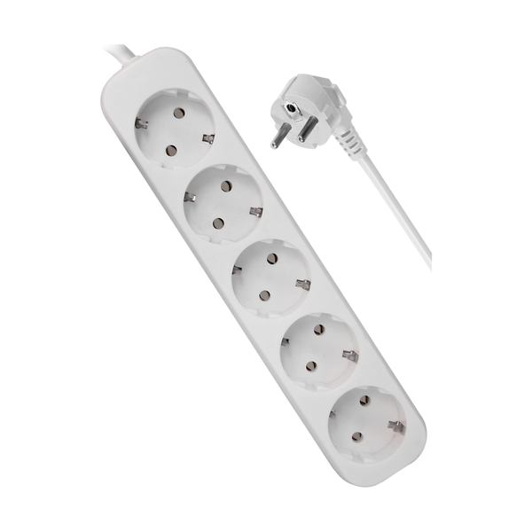 Defender удлинитель с зазем. E530 3.0 м, 5 розеток - фото