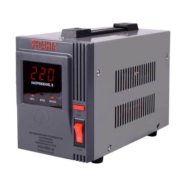 Стабилизатор напряжения Ресанта АСН-500/1-Ц - фото