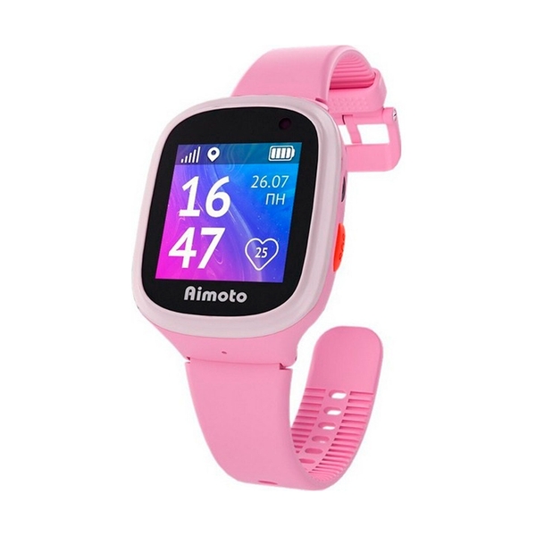 Детские смарт-часы Aimoto Start 2 розовый - фото
