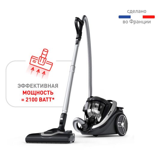 Безмешковый пылесос Tefal Silence Force Cyclonic Effitech TW7976EA ...