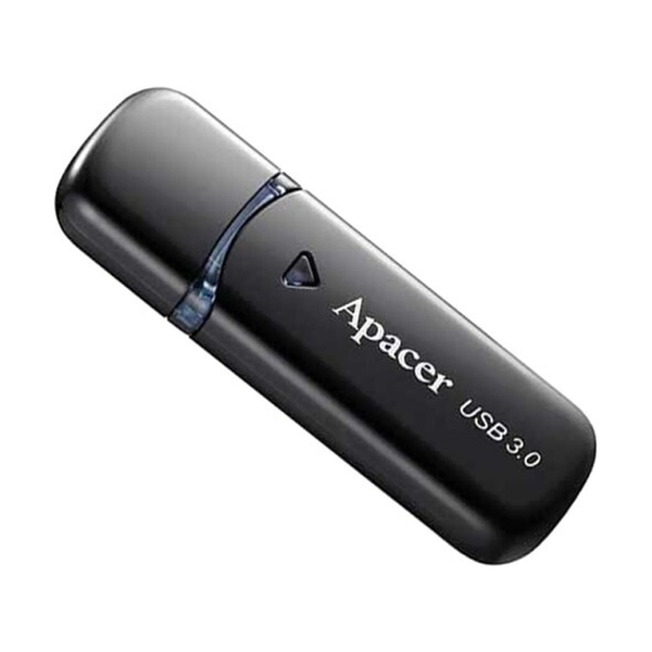 USB-накопитель, Apacer, AH355, AP64GAH355B-1, 64GB, USB 3.1, Чёрный - фото 2