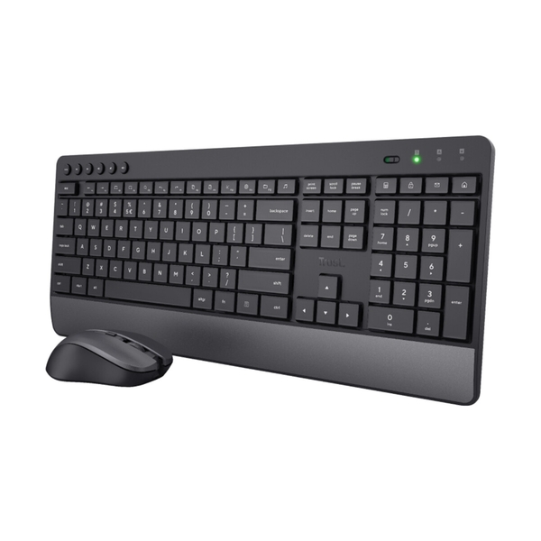Клавиатура и мышь Trust Trezo Wireless Deskset (24529) - фото 2