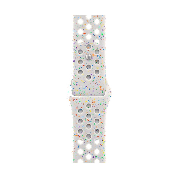 Ремешок Apple 42mm Pure Platinum Nike Sport Band - S/M (MYJM3) - фото