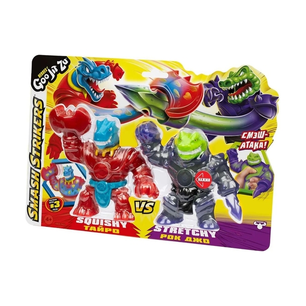 Goo Jit Zu 42842 Игр наб Рок Джо VS Тайро Смэш Страйкерс - фото 9