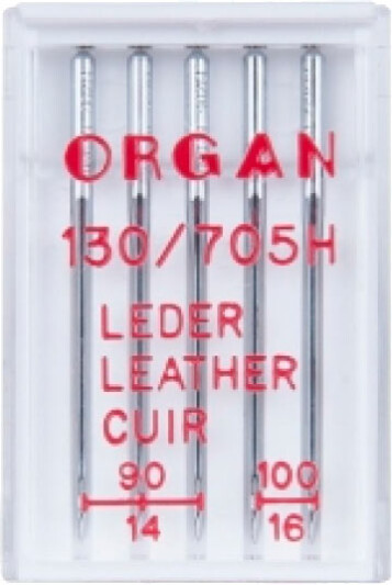 Иглы ORGAN для кожи 5/90-100 - фото