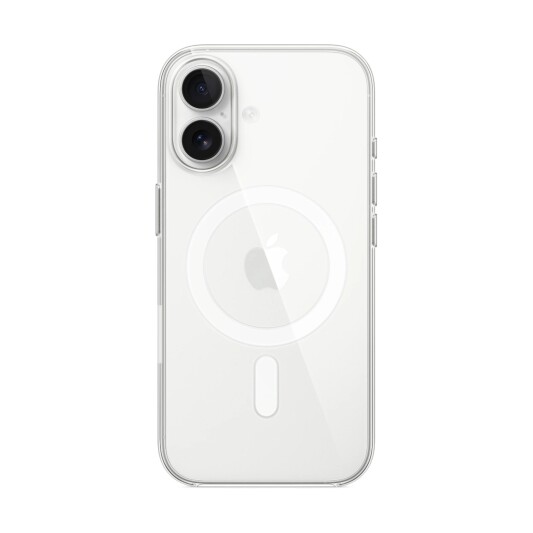 Чехол iPhone 17 Clear Case with MagSafe (MGF24ZM/A) - фото 5