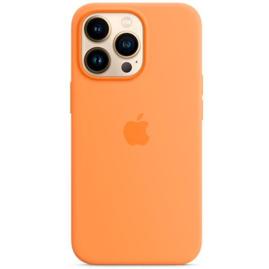 iPhone 13 Silicone Case with MagSafe – Marigold Model A2706 - фото