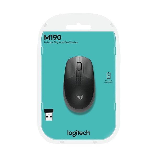 Мышь Logitech M190 Grey (910-005906) - фото 3