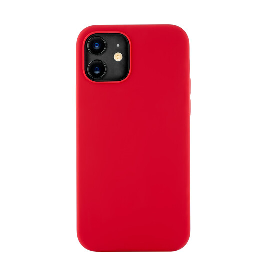Чехол Soft Touch для Iphone 12 mini Красный - фото