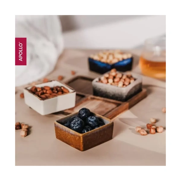 Менажницы 4 шт c подставкой Apollo Breeze BRZ-06 - фото 8