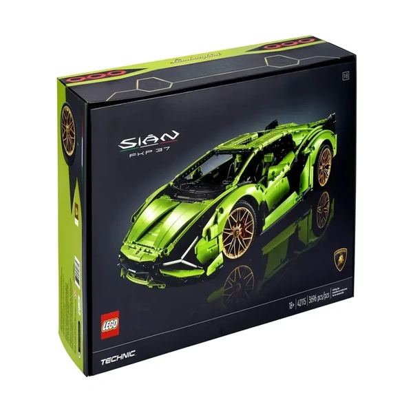 Конструктор Lego Lamborghini Sian FKP 37 42115 - фото 33