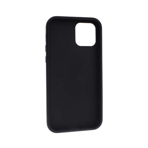 Чёрный силиконовый чехол для Iphone 12 /A-Case - фото