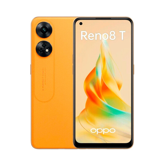 Смартфон OPPO Reno8T 128GB Sunset Orange - фото