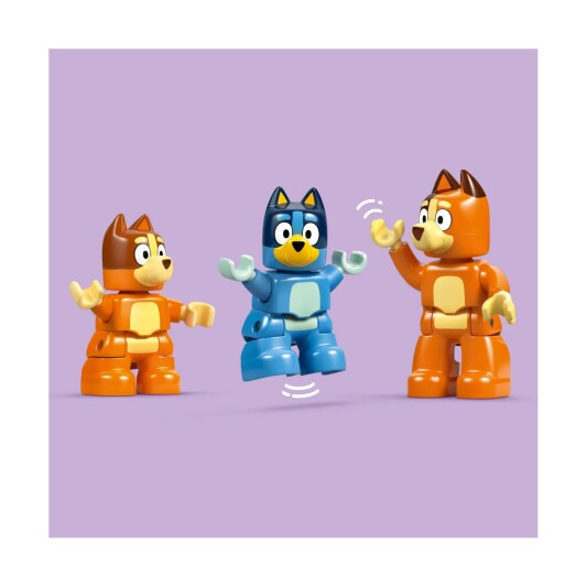 Конструктор Lego 10459 Дупло Дом семьи Блуи с игрой «Память» - фото 5