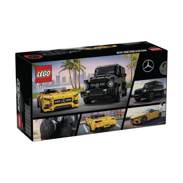 Конструктор Lego 76924 Speed Champions Mercedes-AMG G 63 и Mercedes-AMG SL 63 - фото 9