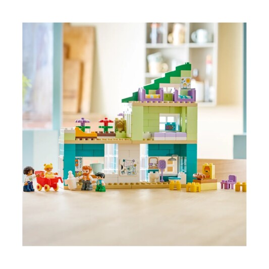 Конструктор Lego 10470 Дупло Современный дом для семьи с фигурками 3в1 - фото 4