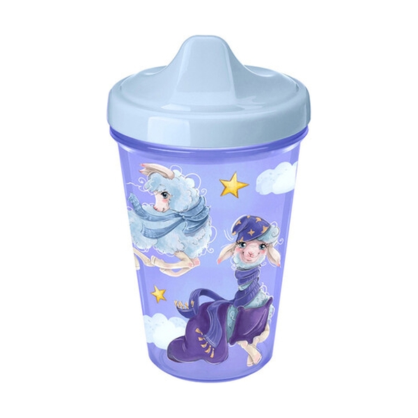 Поильник с ручками и декором, 350МЛ 4313092 - фото