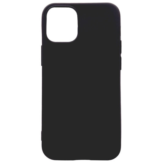 Чехол Soft Touch для Iphone 12 mini Черный - фото