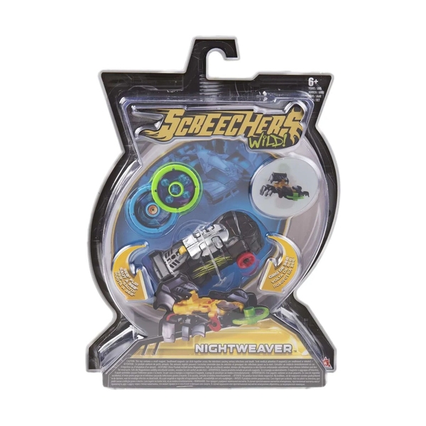 Screechers Wild Дикие Скричеры 34820 Машинка-трансформер Найтвивер л1 - фото