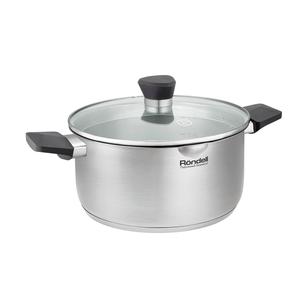Кастрюля Rondell Strike Grey Ultra RDS-1949 4.8л - фото